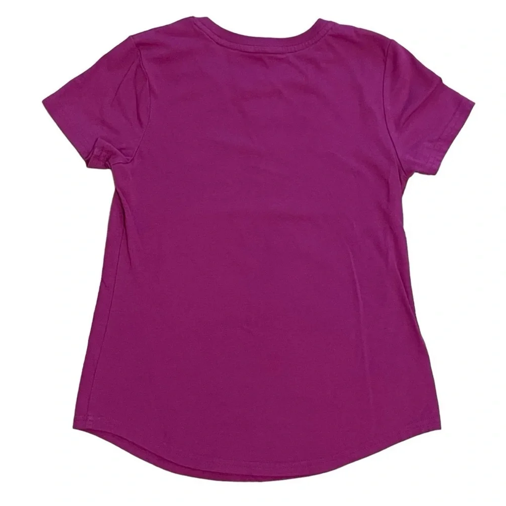 Xersion Purple Short Sleeve Shirt Size M
